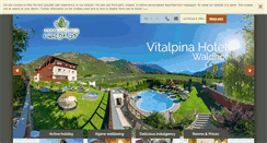 Desktop Screenshot of hotelwaldhof.com