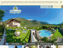 Tablet Screenshot of hotelwaldhof.com